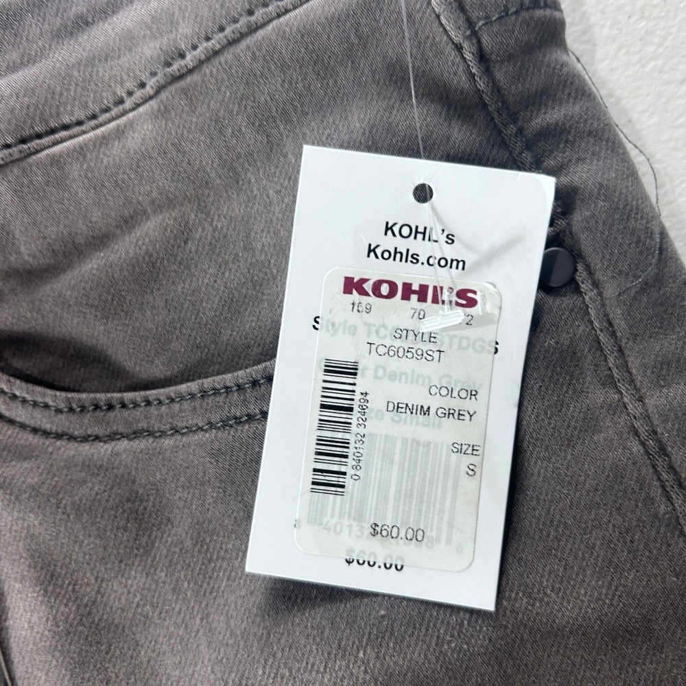 Caliville Mens Slim Fit Jeans Denim Dark Grey TC6059ST Size Small NWT - Picture 5 of 10